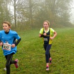 girls running